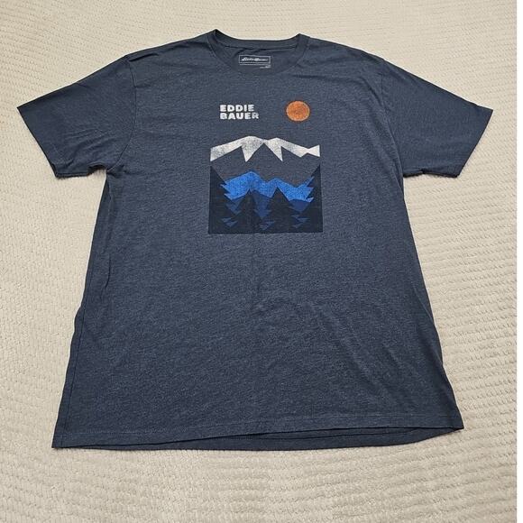 Eddie Bauer Shirt Mens Large Short Sleeve Tshirt - Picture 1 of 6